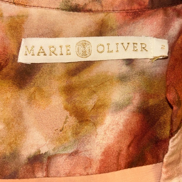Marie Oliver Printed Long Wrap Dress - Picture 6 of 7